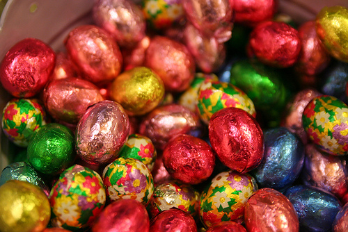 Colorful Easter Candies